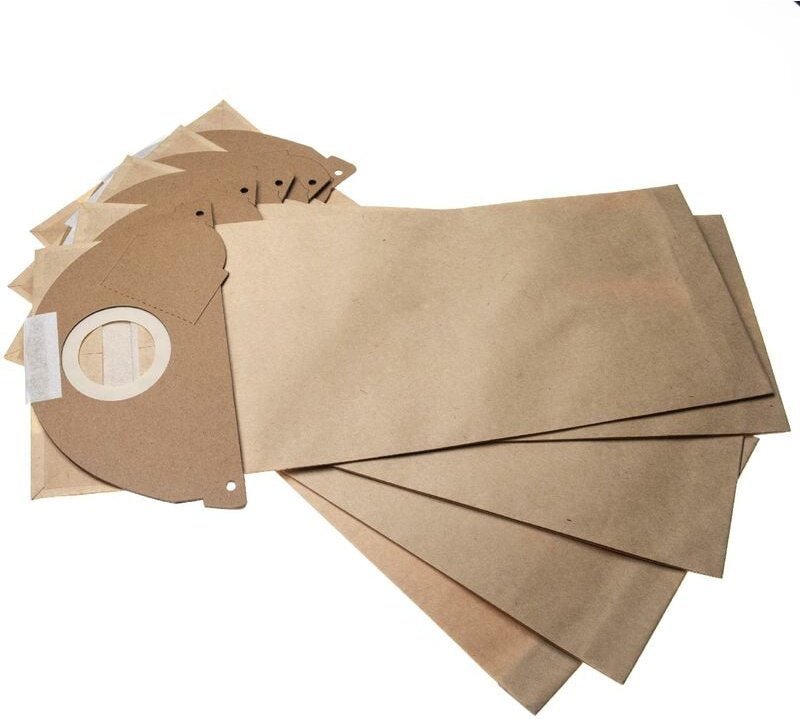 5x Staubsaugerbeutel kompatibel mit Kärcher a 2104, a 2105, a 2111, a 2131 pt, a 2234 pt, a 4000 Plus, A2234 pt Staubsau...