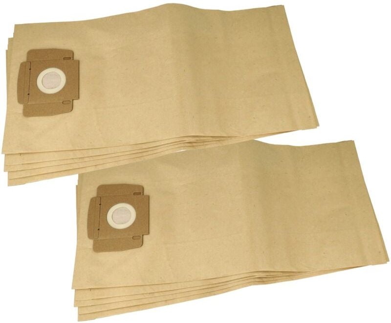 10x Staubbeutel kompatibel mit Taski Aero 8 Plus, Aero 15, Aero 15 Plus, Aero 8 Staubsauger - Filterpapier, 51cm x 24cm ...