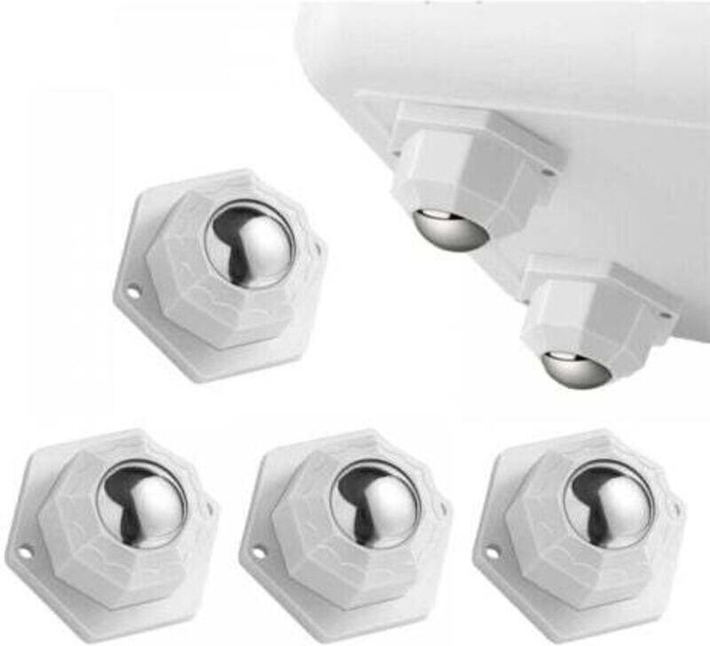 Schwerlast-Lenkrollen, Schwerlast-Kugellagerrollen bis 200 kg, Kugellagerrollen für Möbel, geräuscharme Rollen für Möbel...