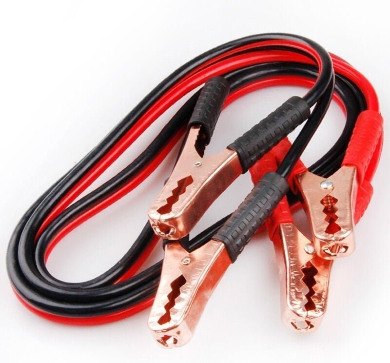 Lntyq Professionelles Autobatterie-Kabelset, Starthilfekabel, Van, 500 A, 2,2 m, anwendbar für Hubräume von 3,0 und daru...