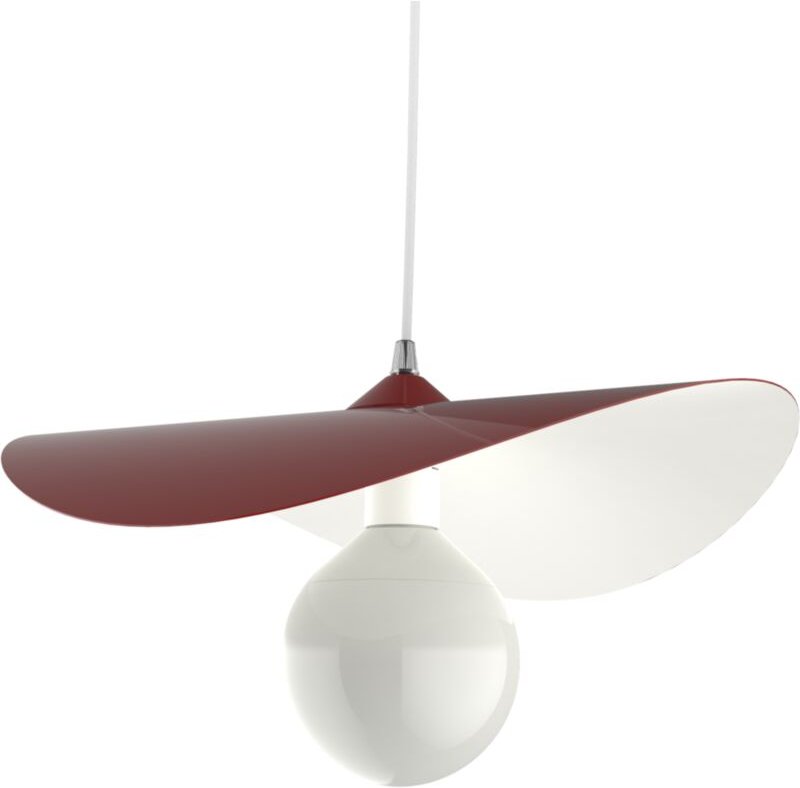 Piuma sospensione bicolore lucido