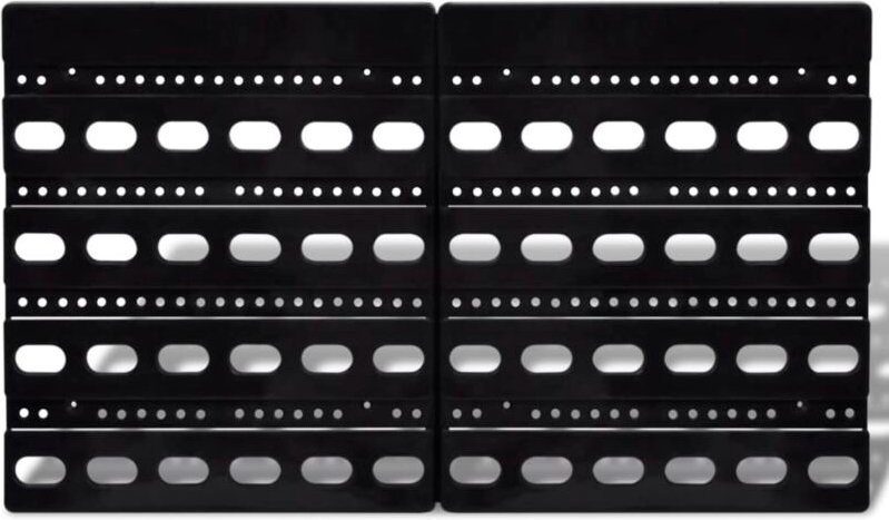 Maison Exclusive - 30 teiliges Wandregal Lagerregal Steckregal Bl