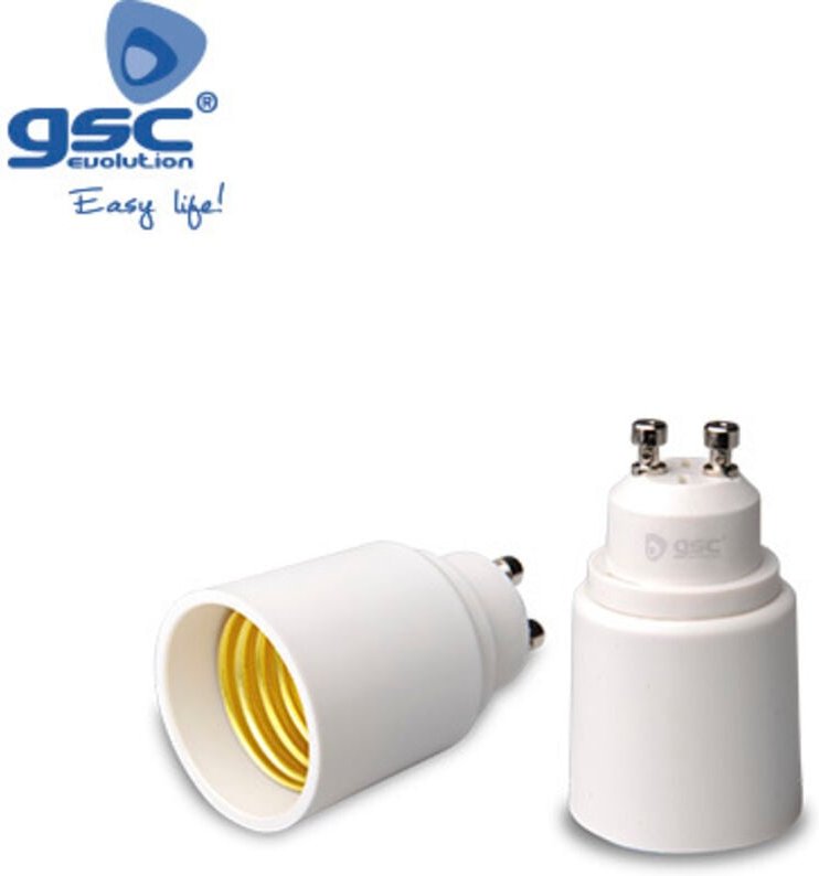 Adapter von GU10 auf E27