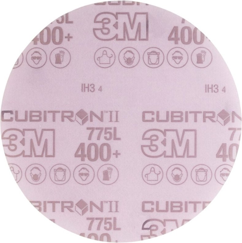 Klett-Schleifscheibe (cer) Hookit 775L Ungelocht,⌀ 150 mm, Körnung: 120 - 3M