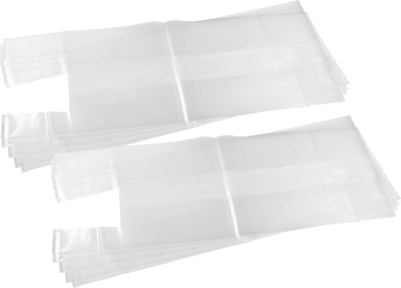 Thumbnail - 10x Entsorgungsbeutel kompatibel mit Dustcontrol dc 2800, 2900, f 2500, 2500, 2700 Staubsauger - Polyethylen, 55cm x 44c...