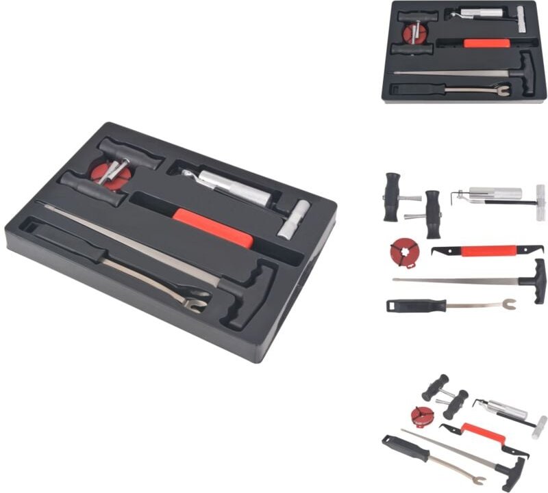Vidaxl - Windschutzscheibe Werkzeug Set - Autoglas Reparatur - Autolackierer Werkzeug - Autoscheibe Werkzeug - Scheibenr...