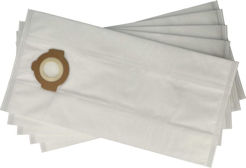 5x Staubsaugerbeutel Ersatz für Milwaukee 4058546360443, 4932478762 für Staubsauger - Mikrovlies, 40cm x 19,5cm Weiß - V...