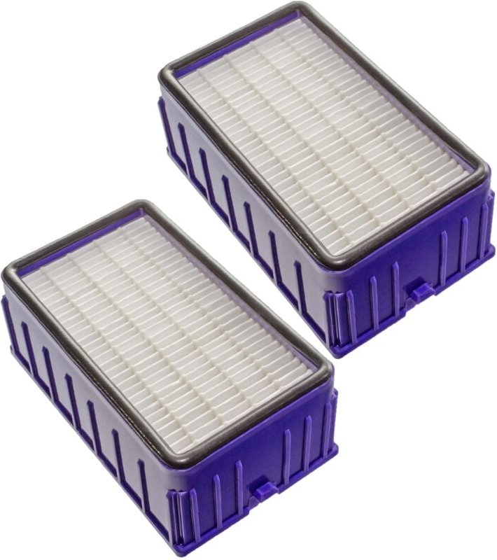 Filterset 2x Staubsaugerfilter kompatibel mit Dyson DC-11, DC11 Allergy Staubsauger - hepa Nachmotor-Filter Allergiefilt...
