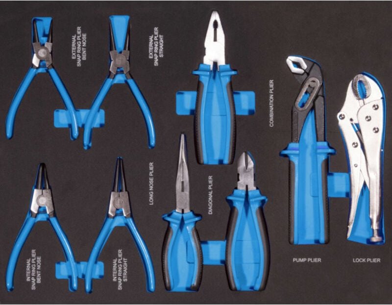 Gi 3/3 Zangen Set 9 teilig