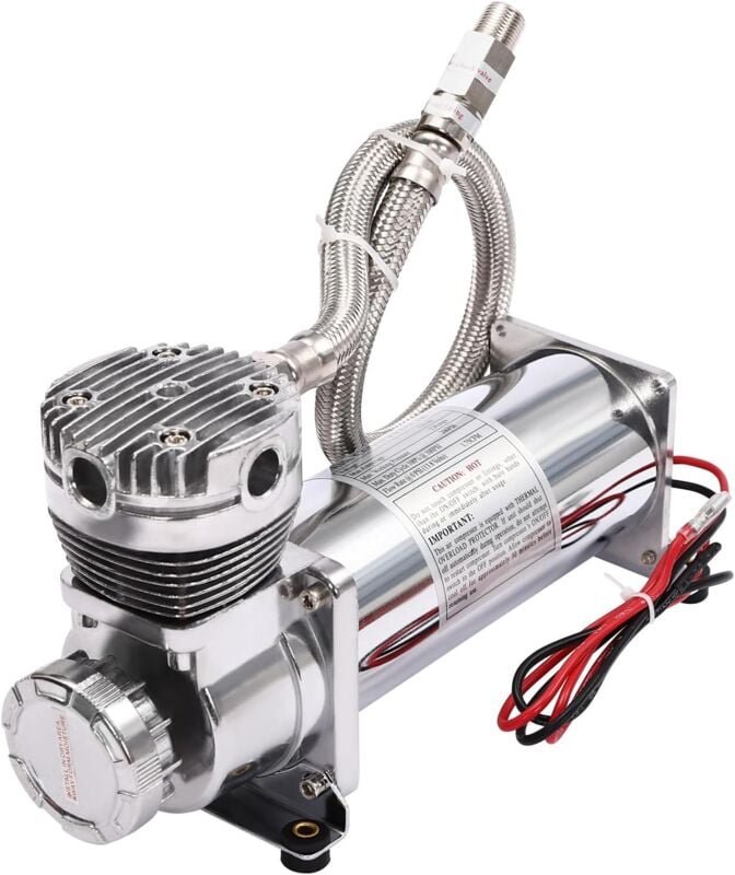 Thumbnail - Luftfederung Kompressor Luftkompressor-Kit Hochleistungskompressor 200PSI 12 v 300W Luftkompressor für Autohupen Pneumat...