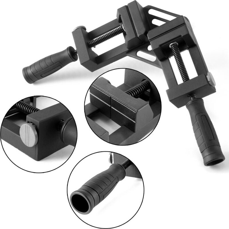 STAHLWERK Doppelgriff Winkelklemme DW-90 ST 2er Set