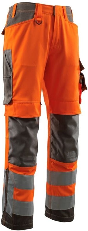 Thumbnail - Mascot - Safe Supr. Bundhose Kendal Gr. 82C56 hi-vis or/dunkelanth 15579-860
