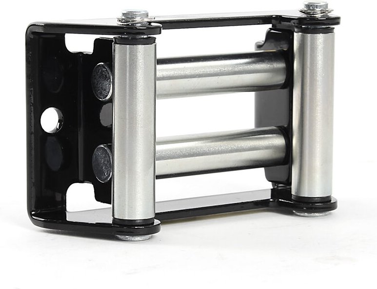 Rollenfenster für Seilwinden mit 907-1587kg, Windenfenster mit 4 Rollen Lochabstand 109mm, Seilrollenfenster - Xpotool