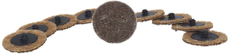 Ks Tools Ersatz-Schleifpads, Ø50mm, Körnung 80, 10er Pack - 515.5083