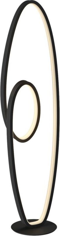 Lucande - led Stehlampe 'Bronwyn' aus Aluminium dimmbar für Wohnzimmer & Esszimmer von