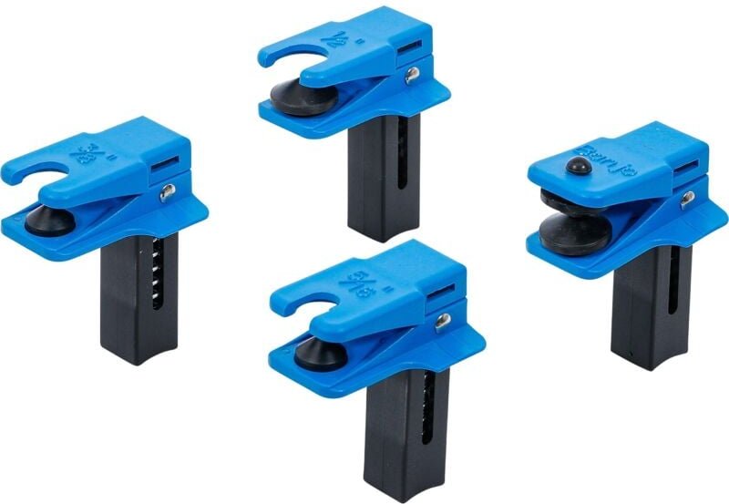 Bgs Technic - Stahlleitungs-Verschlussklemmen-Satz 4-tlg.