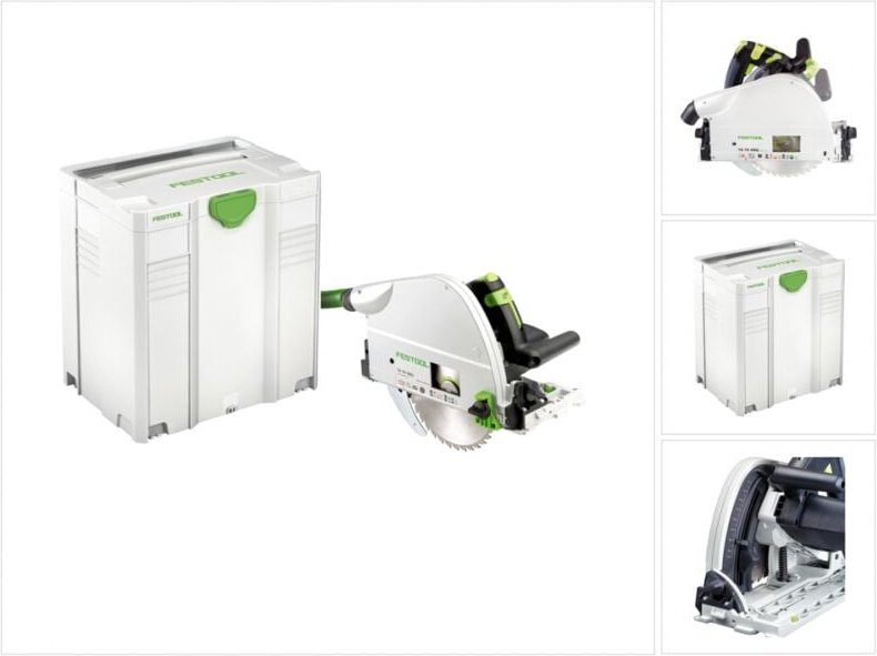 Festool - ts 75 EBQ-Plus Tauchsäge 1600W 210mm im Systainer ( 561436 ) + Zubehör
