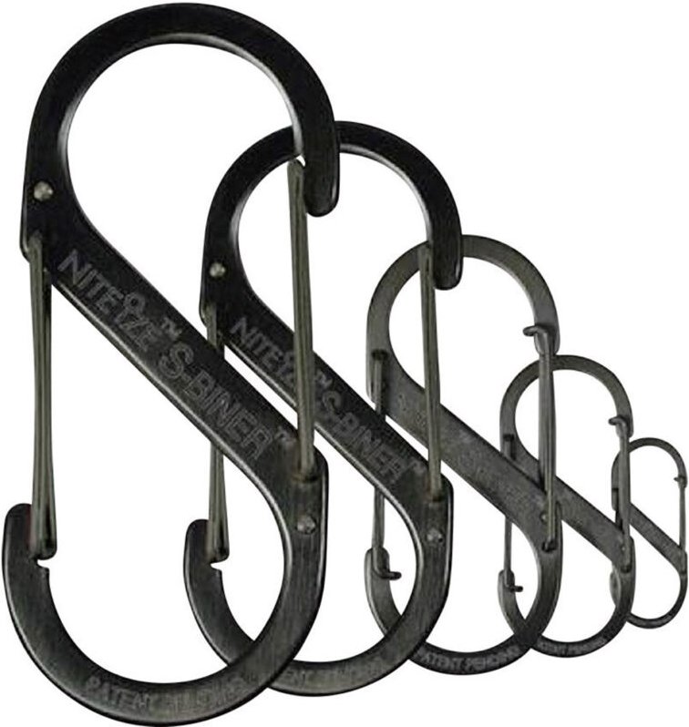 NI-SB2-03-01 Karabiner S-Biner Gr. 2 50 mm x 22 mm 1 St. - Nite Ize