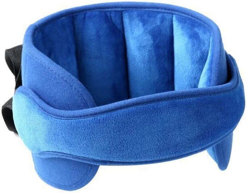 1 Stück Baby-Kopfstütze, Schlafhilfegurt, verstellbare Kopfstütze für Kindersitz, weiches und bequemes Sicherheitskissen...