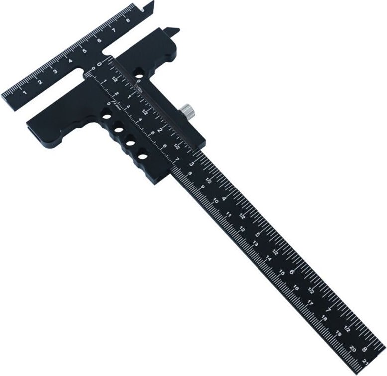 Anreißlehre für die Holzbearbeitung, Messwerkzeug A