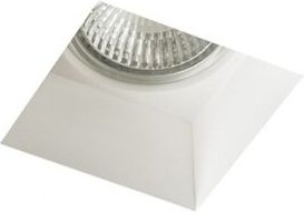 Einbauleuchte quo sq i Gips 230V GU10 35W