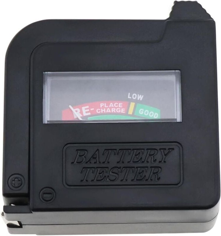 Lntyq - Batterietester BT-860 Spannungsprüfer, Monitor, elektrische Ausrüstung, geeignet für aa aaa cd 9V 1,5V Knopfzell...