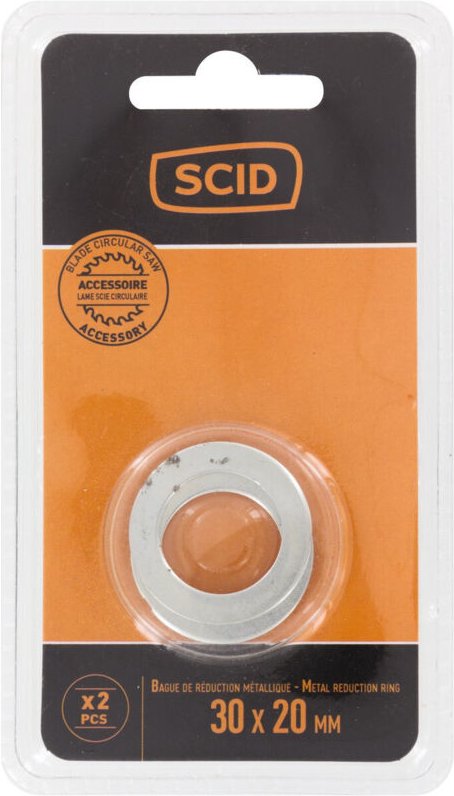 Reduzierungsring aus Metall 30 x 20 mm - 2 Stück - Scid