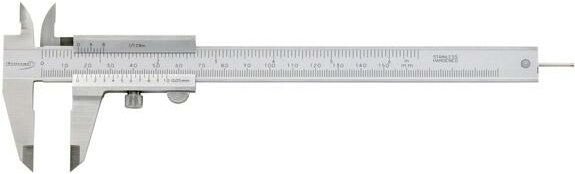 Format - Präzisions-Taschenmessschieber mit Feststellschraube 150mm