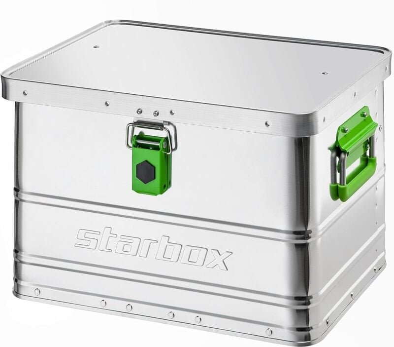 Aluminiumbox Starbox 30 (430x335x270mm, staub-/spritzwassergeschützt) - Alutec