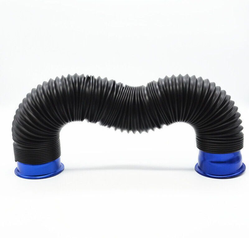 Manguera de admisión de aire frío turbo flexible y ajustable de 3 pulgadas para vehículos BK/BL