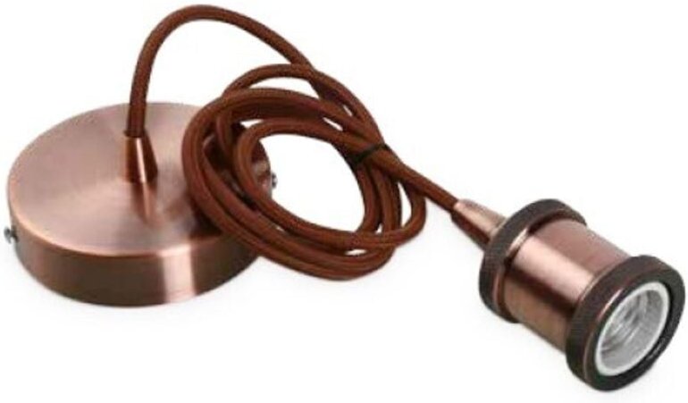 GSC - Pendelleuchtenhalter 1M Aluminium Kupferkabel 0705237