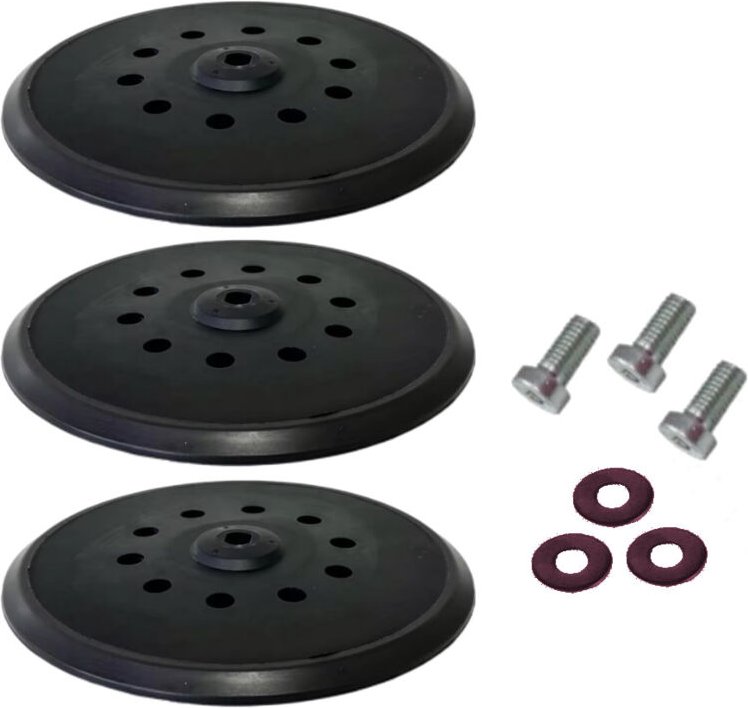 Klettteller / Schleifteller / Stützteller 225mm hart für flex Giraffe wst 700 vv, wse 7 Vario ersetzt 501.360, 366.862 -...