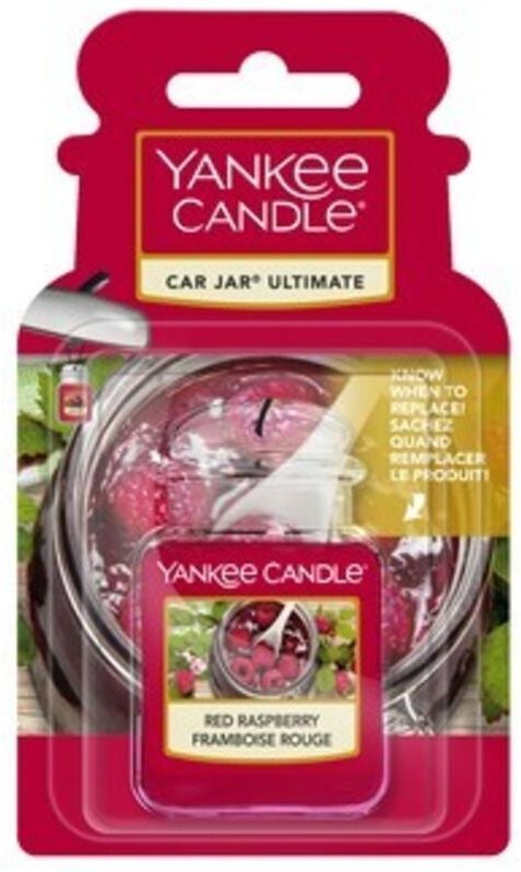 Selgros111 Yankee Candle Car Jar Auto-Lufterfrischer, Himbeere