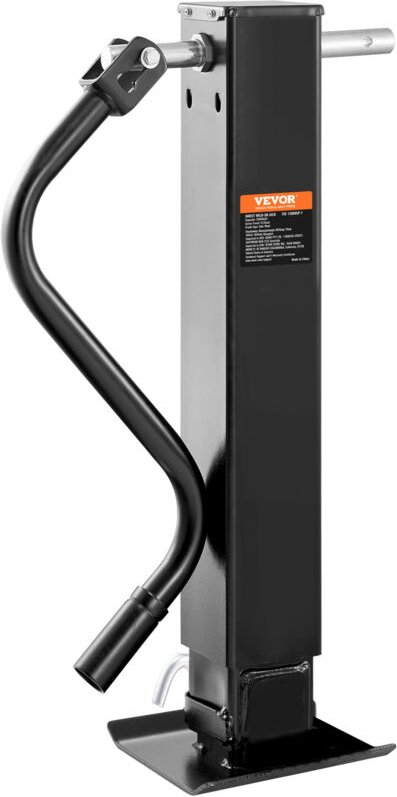 VEVOR Anhängerheber bis 5443 kg Anhängerstütze Reiseanhänger Ausdrehstütze mit Ergonomischem Griff Wagenheber aus Kohlen...
