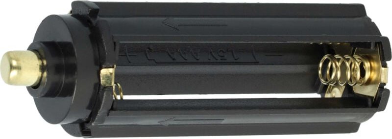 Vhbw - 3 Micro / AAA-Akkus auf 18650-Zelle Adapter für Taschenlampen - 2,2 x 6,6 cm