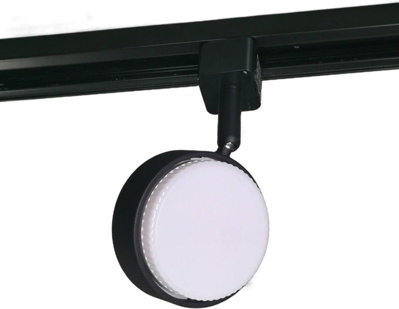 Strömskena "Jardani" aus aluminium / grå / zink für arbetsrum / kontor von PRIOS