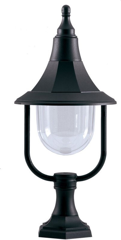 Elstead - Shannon - 1 Licht Außenleuchte Schwarz Polycarbonat IP44, E27