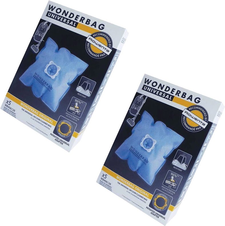 Ersatzteil - 2er Set (10 Mikrofasersäcke) wonderbag - -