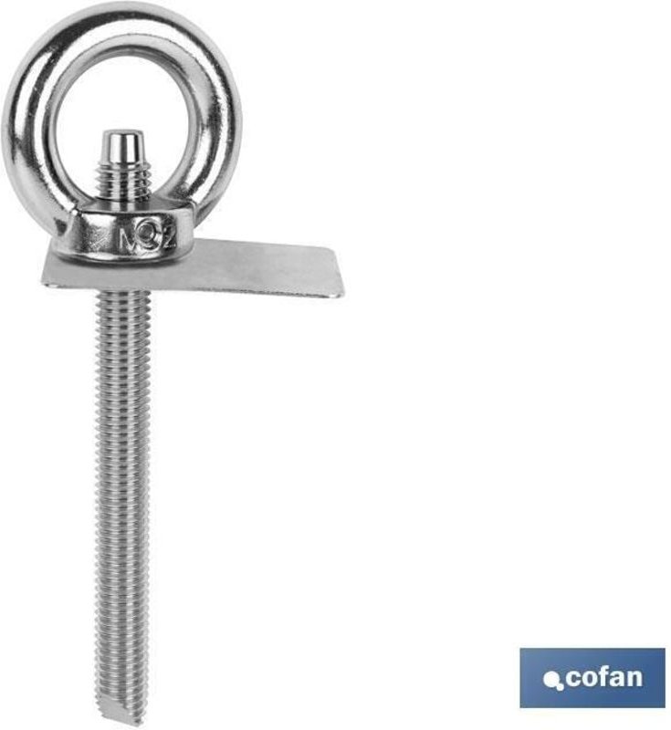 En 795:2012 Anschlagpunkt für vertikale Arbeiten (23 kN Widerstand) aus Edelstahl