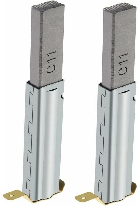 ZVD - 2 Paires (4pcs) Balais de Charbon Remplacement Compatible avec 30/60/70/80/90L Aspirateurs Industriels 10mm x 6mm ...