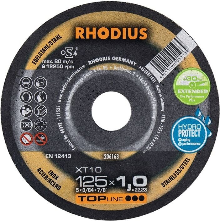 Thumbnail - XTK10, 25 Stück, 230 x 1,9 mm, Trennscheibe - Rhodius