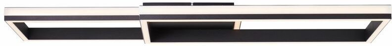 Lampe, Metis led Deckenleuchte 60x23cm schwarz, 1x led integriert, 44W led integriert, (4300lm, 3000K), In 3 Stufen über...