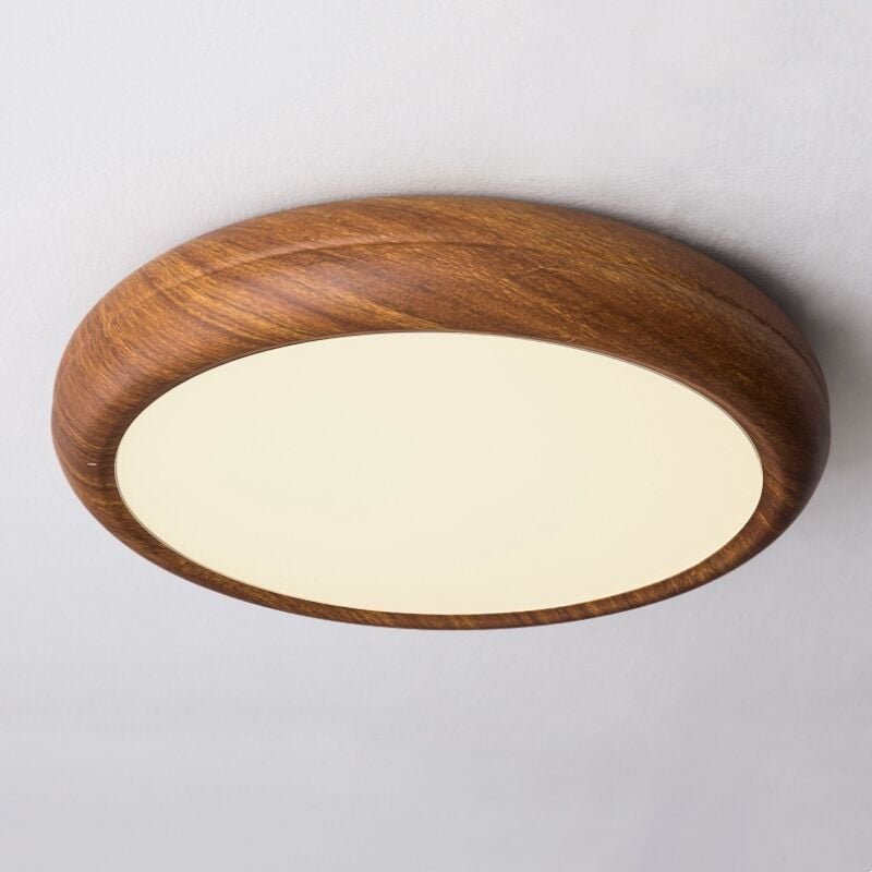 Led Deckenlampe Retro Deckenleuchte Metall Wohnzimmerlampe Runde Küchenlampe Warmweißes Licht - 1Pcs