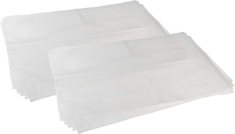 10x Staubsaugerbeutel Ersatz für Bosch 2608000698, 6949509231284 für Staubsauger - Kunststoff, 66cm x 40cm, Transparent ...