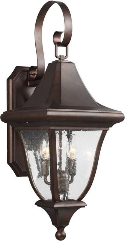 Elstead - Außenleuchte Wandlampe Laterne ALU-Guss Bronze h 67,3 cm IP44 1 Flammig Balkon
