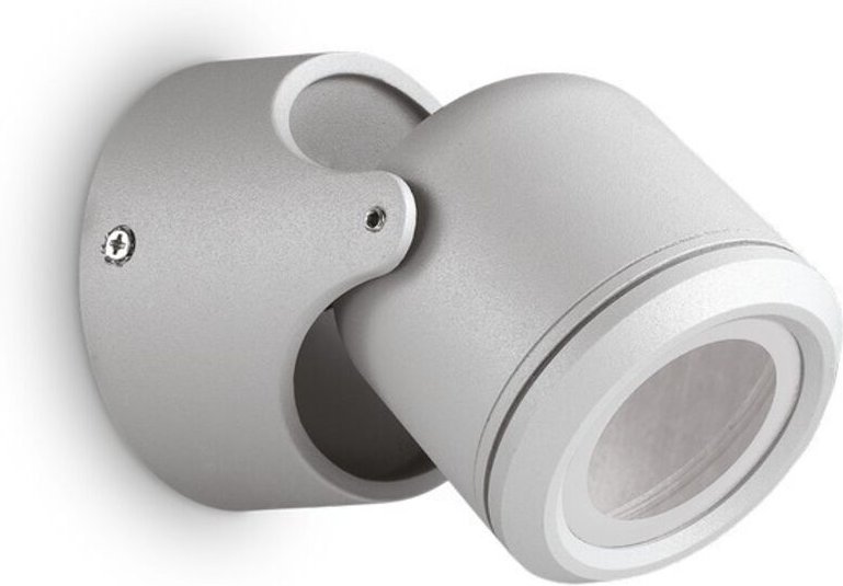 Ideal Lux - Xeno - 1 Licht Außenwand Hellgrau IP44, GU10