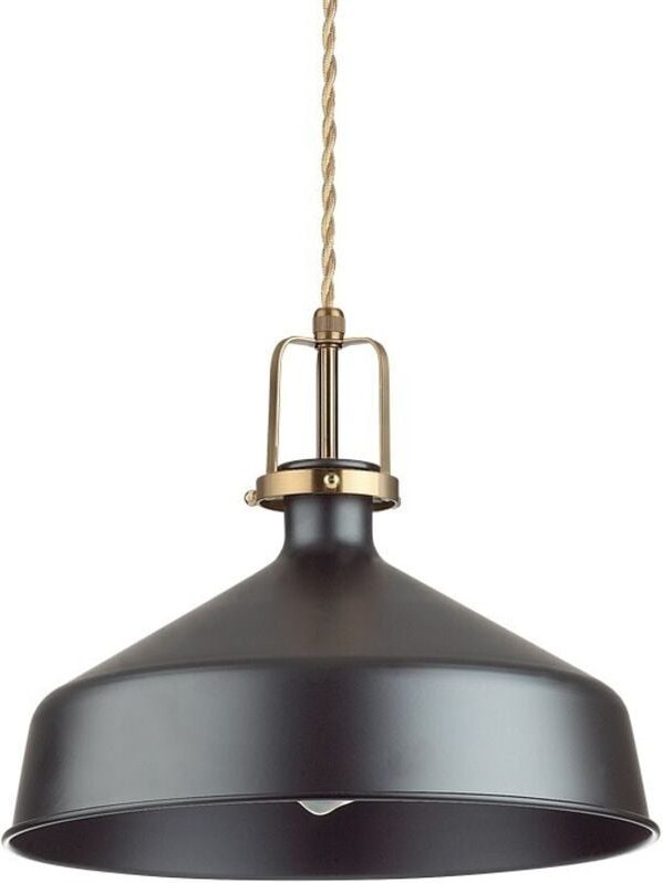 Ideal Lux ERIS-1 - Deckenleuchte für Innenkuppeln 1 Hellschwarz, E27