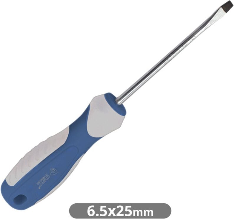 Kurzer flacher Schraubendreher 6,5 x 25 mm