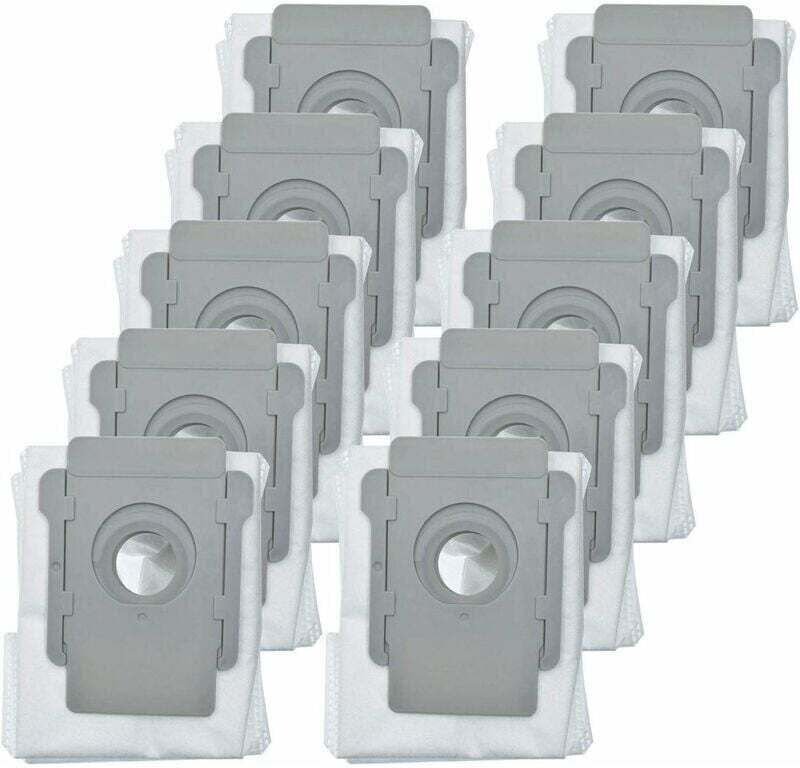 10er-Pack Staubsaugerbeutel für Irobot Roomba I7 I7+/Plus (7550) I3+ (3550) I4+(4552) I6+ (6550) I8+ (8550) S9+ (9550) I...