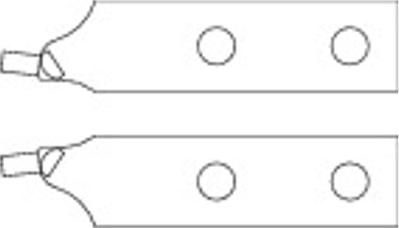 Gedore E-8000 A 41 EL Ersatzspitzen, Paar t, d 3,2 mm